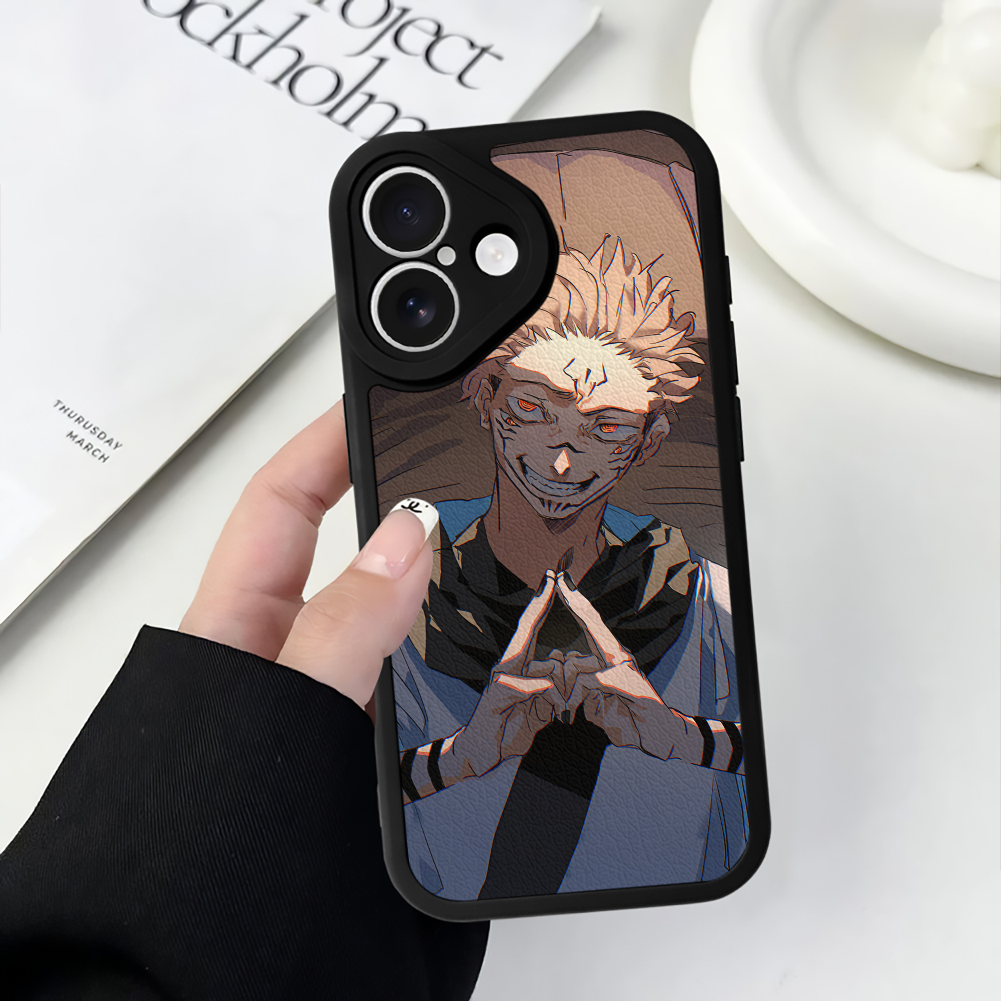 （画像用） SPY×FAMILY间谍家家酒 【iPhone 16シリーズ対応】シリコンスマホケース（レザー調） 材質：シリコン